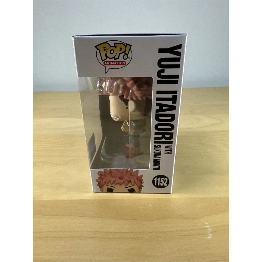 Funko Pop 1152 Yuji Itadori With Sukuna Mouth 2022 Hot Topic Expo JJK Exclusive